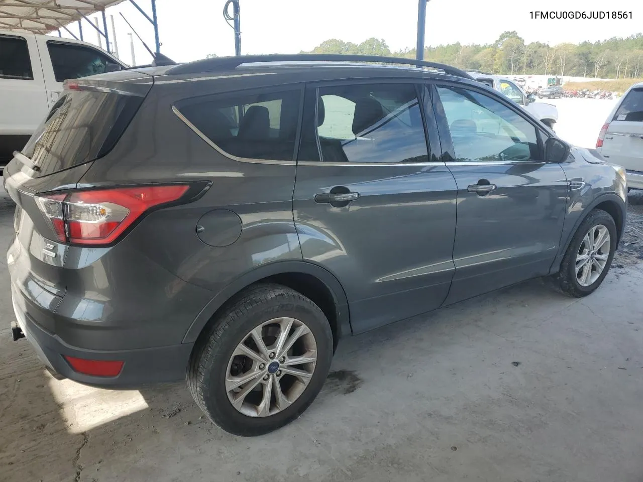 2018 Ford Escape Se VIN: 1FMCU0GD6JUD18561 Lot: 76080494