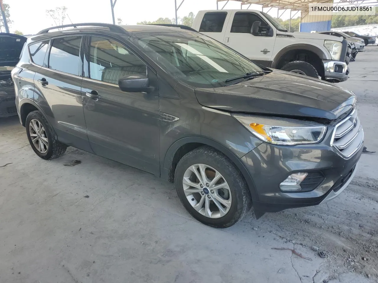 2018 Ford Escape Se VIN: 1FMCU0GD6JUD18561 Lot: 76080494