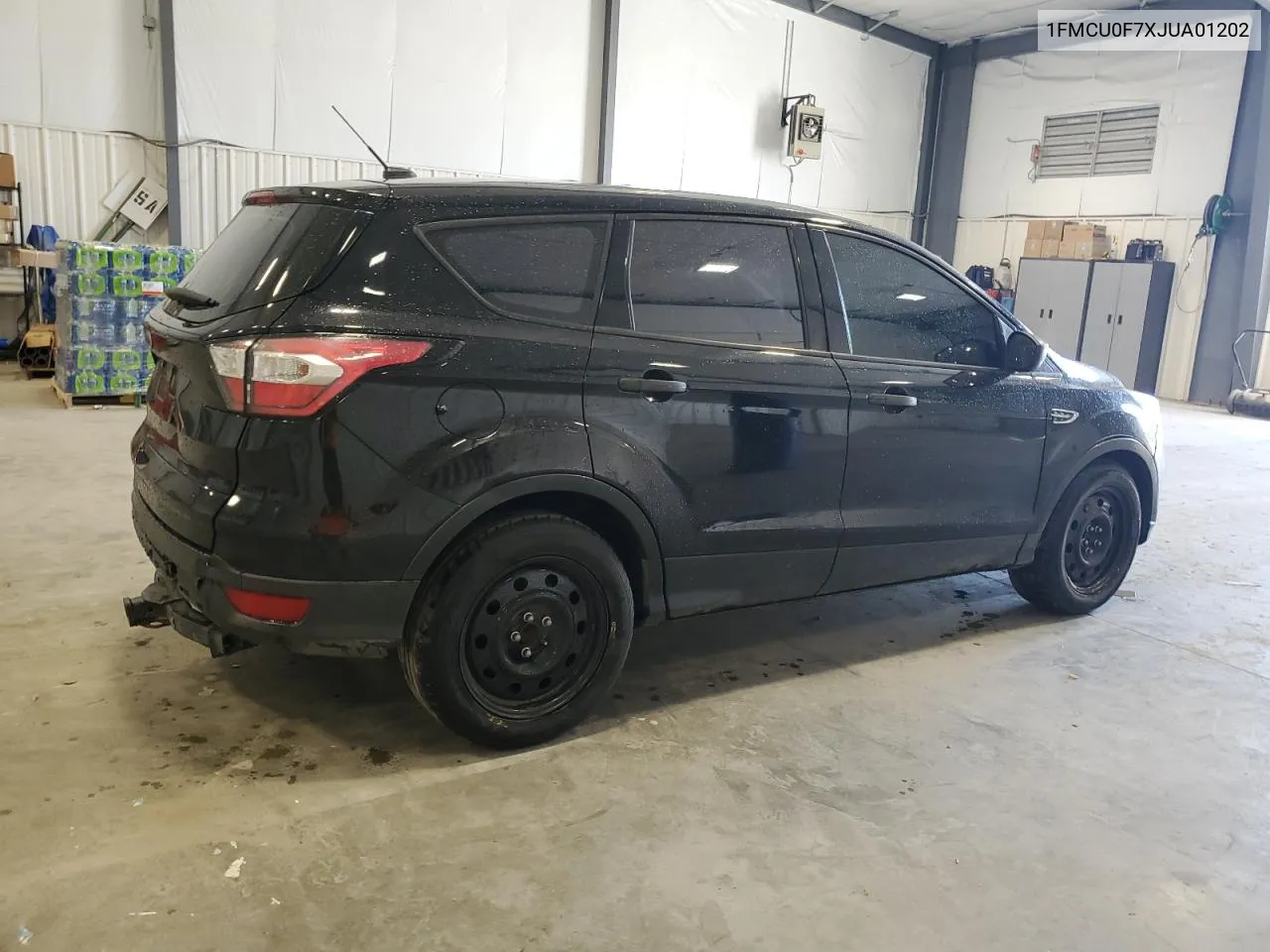 2018 Ford Escape S VIN: 1FMCU0F7XJUA01202 Lot: 76128484