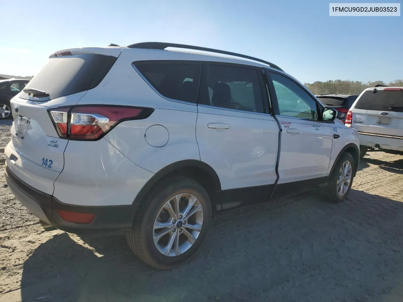 2018 Ford Escape Se VIN: 1FMCU9GD2JUB03523 Lot: 76138084