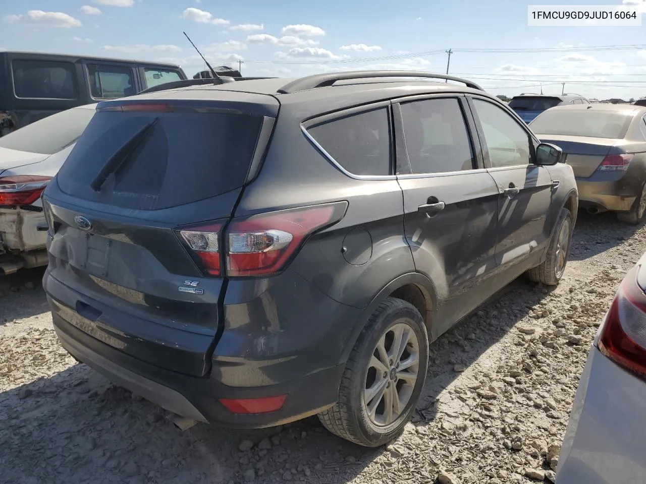 1FMCU9GD9JUD16064 2018 Ford Escape Se