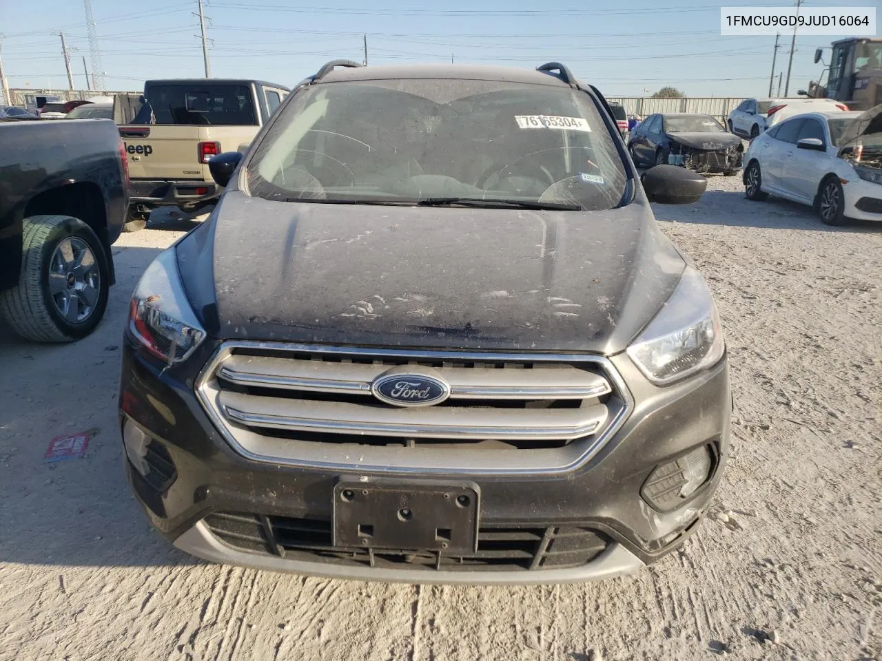 2018 Ford Escape Se VIN: 1FMCU9GD9JUD16064 Lot: 76165304