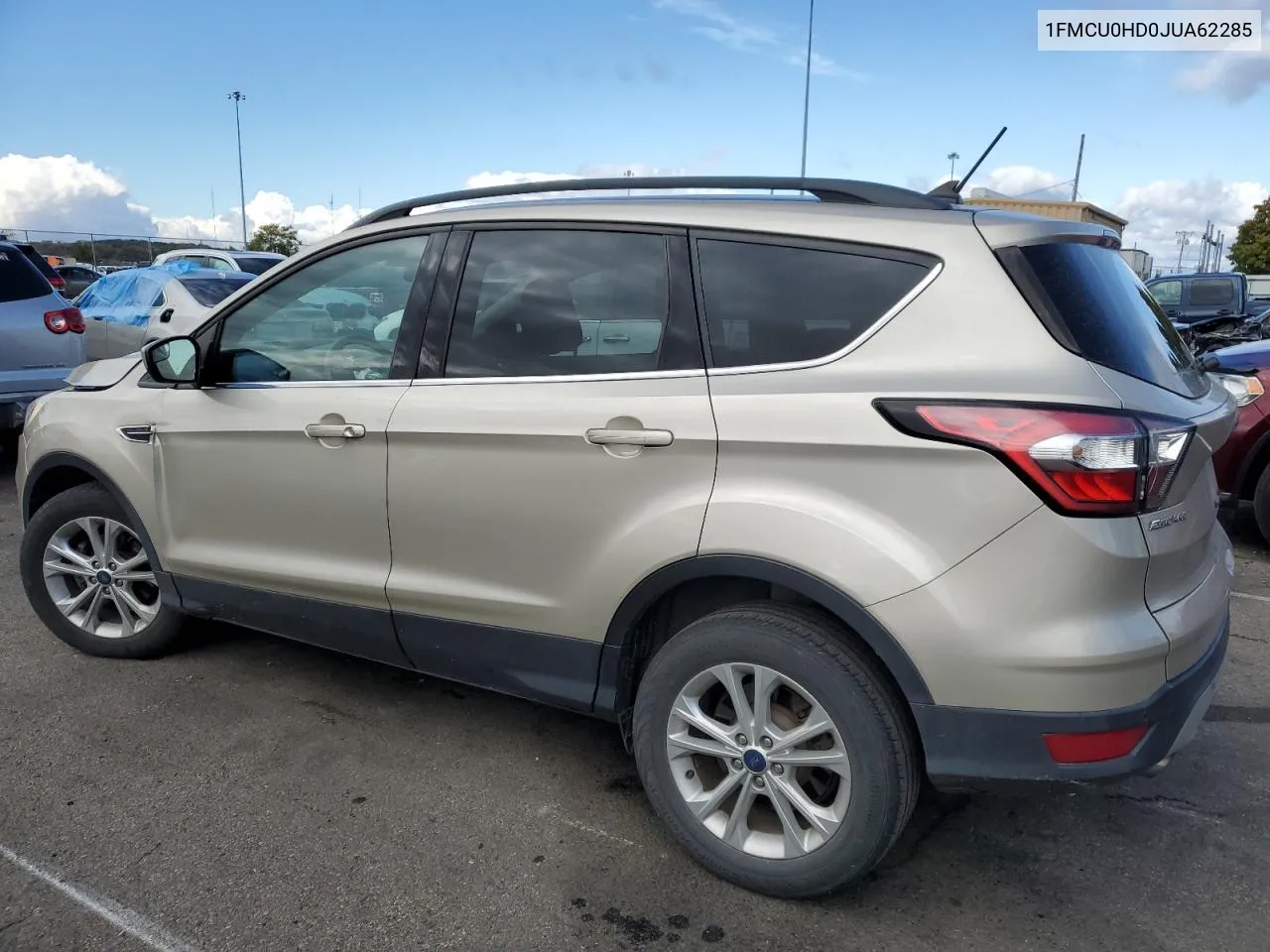 2018 Ford Escape Sel VIN: 1FMCU0HD0JUA62285 Lot: 76285844