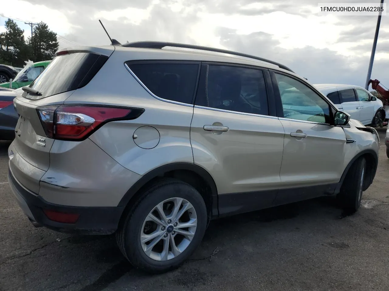 2018 Ford Escape Sel VIN: 1FMCU0HD0JUA62285 Lot: 76285844