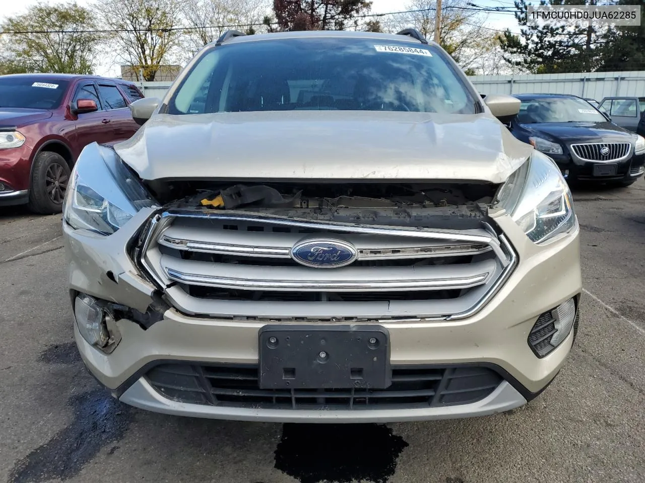 2018 Ford Escape Sel VIN: 1FMCU0HD0JUA62285 Lot: 76285844