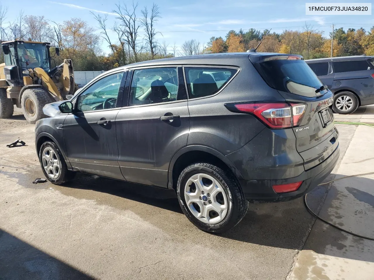 2018 Ford Escape S VIN: 1FMCU0F73JUA34820 Lot: 76289474