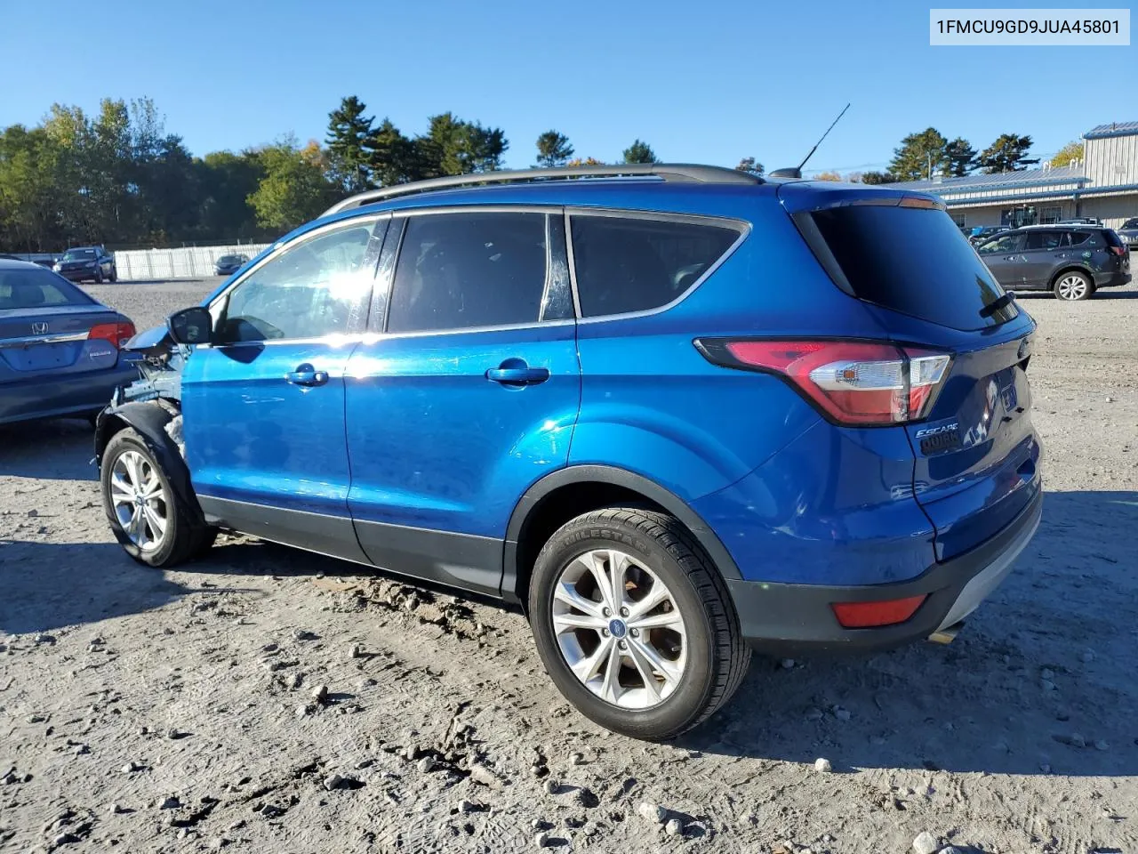 2018 Ford Escape Se VIN: 1FMCU9GD9JUA45801 Lot: 76293214