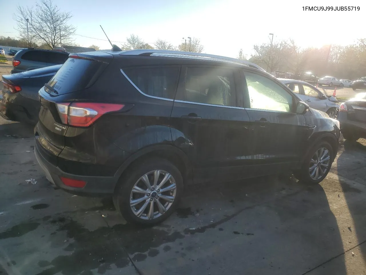 2018 Ford Escape Titanium VIN: 1FMCU9J99JUB55719 Lot: 76301934