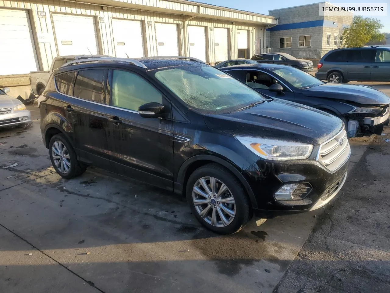 2018 Ford Escape Titanium VIN: 1FMCU9J99JUB55719 Lot: 76301934