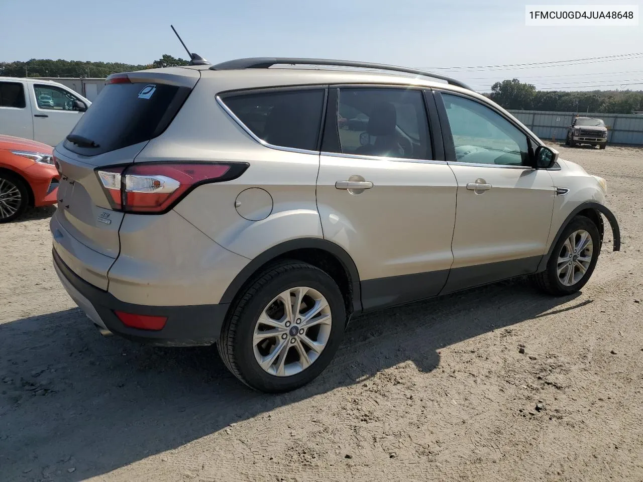 2018 Ford Escape Se VIN: 1FMCU0GD4JUA48648 Lot: 76303084