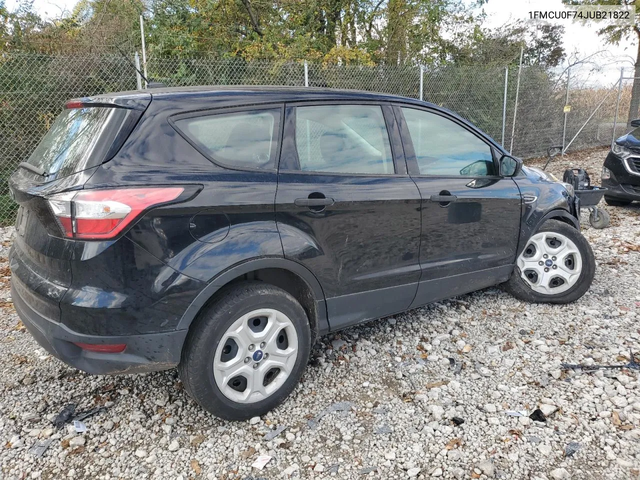 2018 Ford Escape S VIN: 1FMCU0F74JUB21822 Lot: 76351954