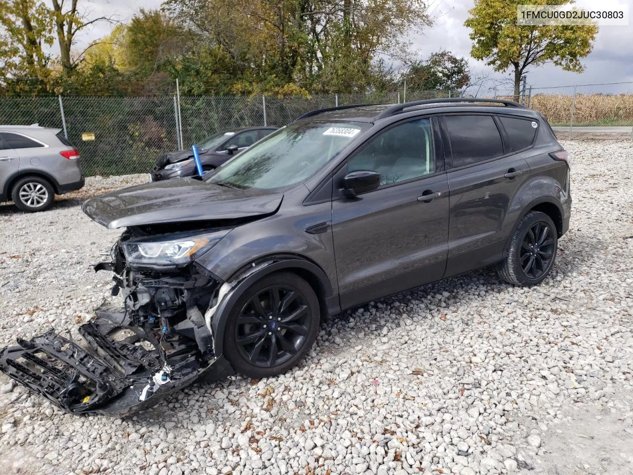 2018 Ford Escape Se VIN: 1FMCU0GD2JUC30803 Lot: 76358304