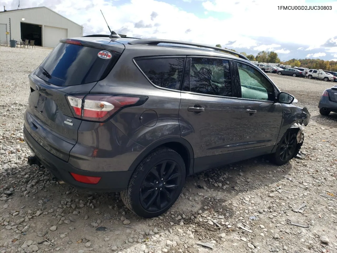 1FMCU0GD2JUC30803 2018 Ford Escape Se