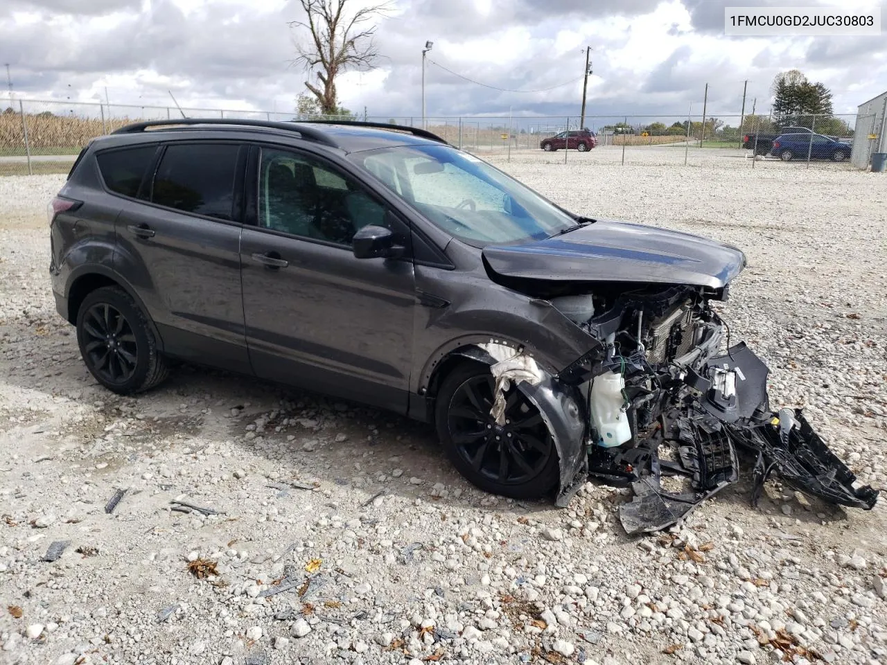 2018 Ford Escape Se VIN: 1FMCU0GD2JUC30803 Lot: 76358304