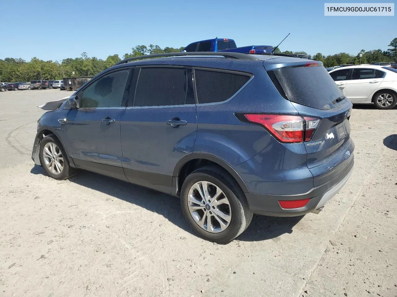 2018 Ford Escape Se VIN: 1FMCU9GD0JUC61715 Lot: 76401814