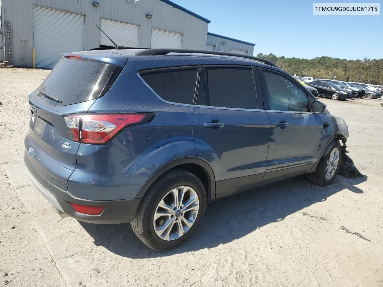 2018 Ford Escape Se VIN: 1FMCU9GD0JUC61715 Lot: 76401814