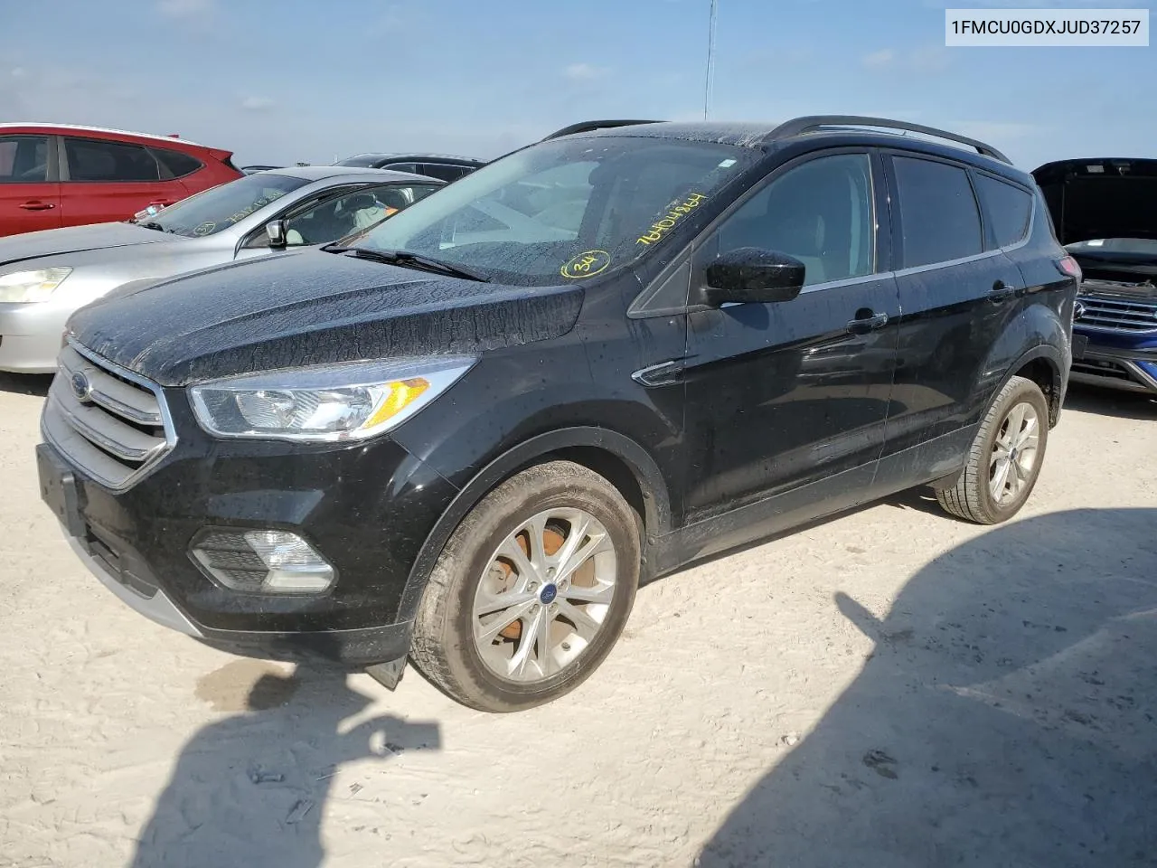 2018 Ford Escape Se VIN: 1FMCU0GDXJUD37257 Lot: 76404864