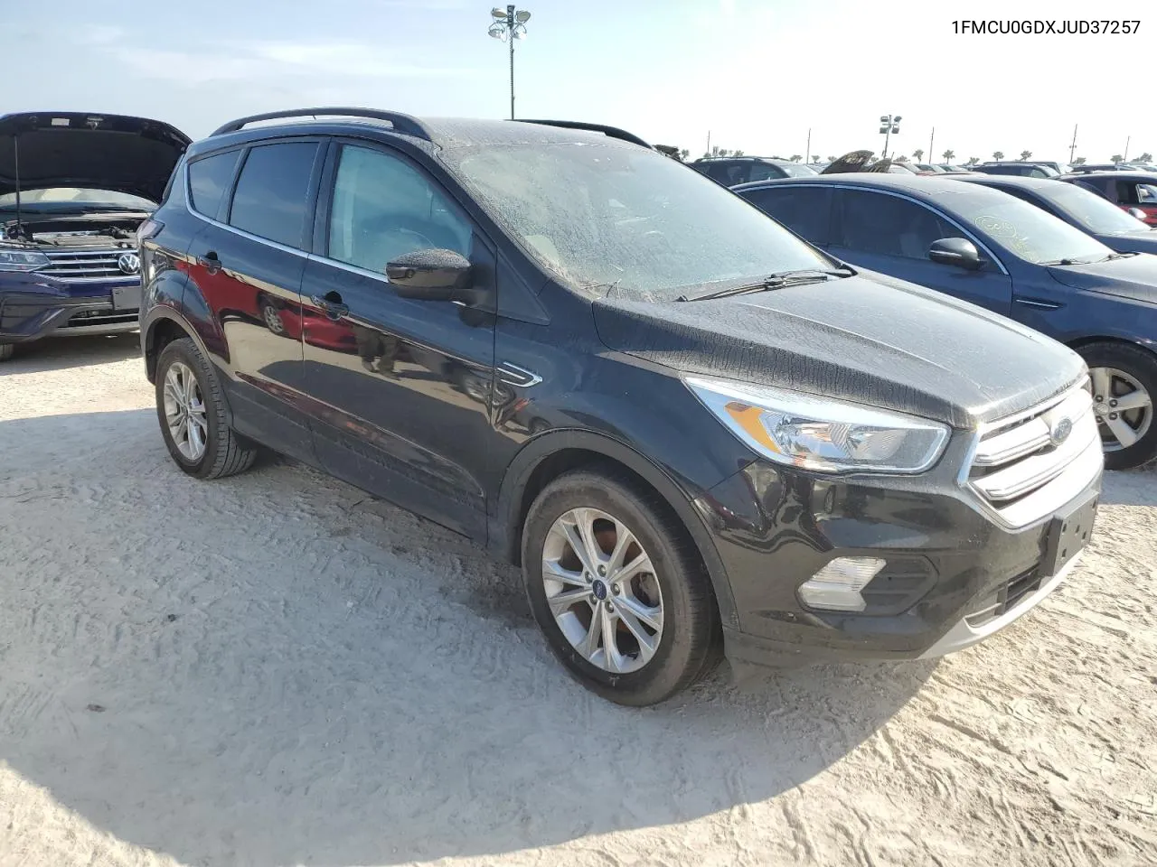 2018 Ford Escape Se VIN: 1FMCU0GDXJUD37257 Lot: 76404864