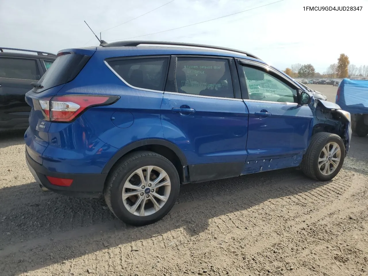 2018 Ford Escape Se VIN: 1FMCU9GD4JUD28347 Lot: 76409604