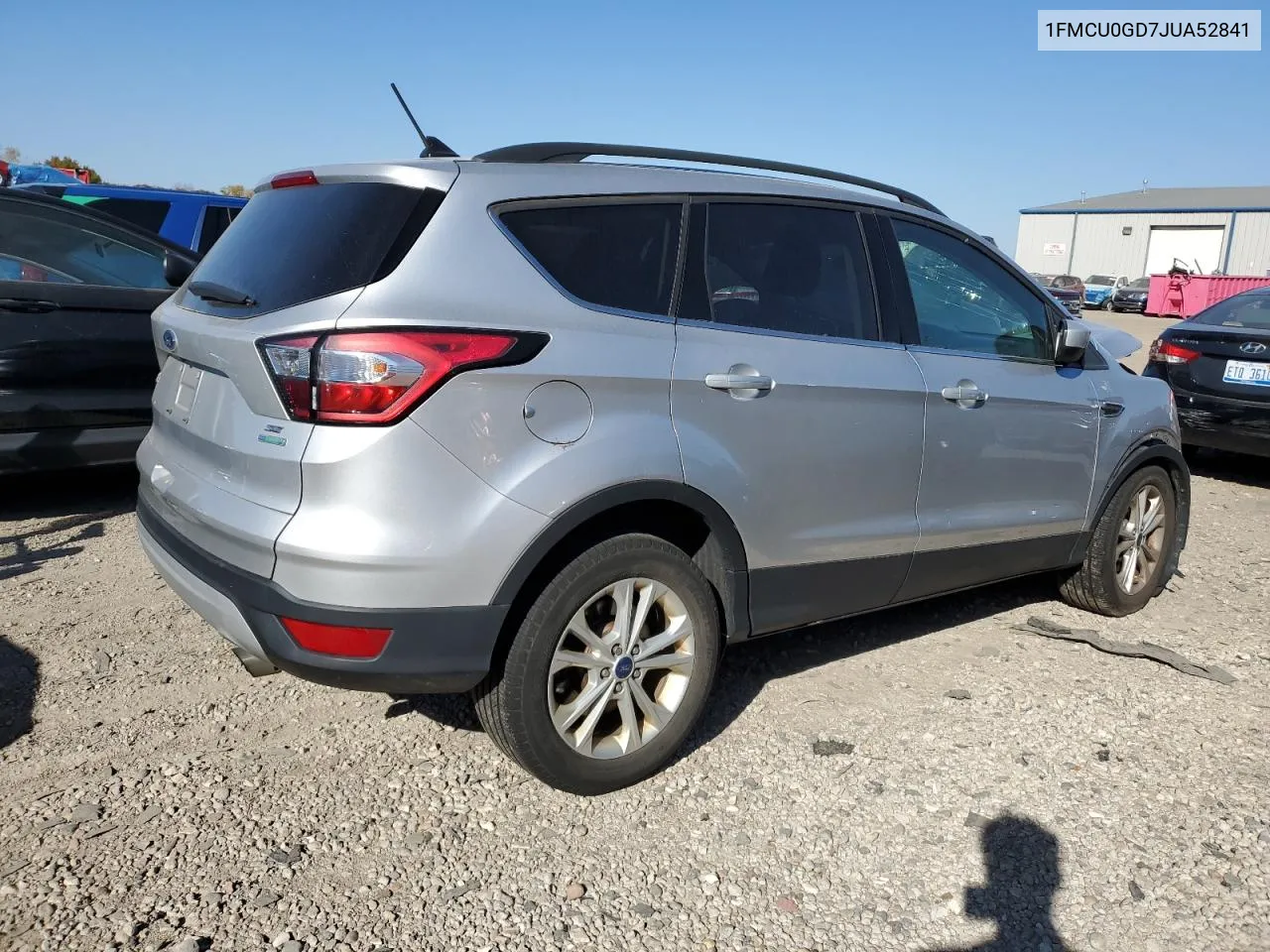 2018 Ford Escape Se VIN: 1FMCU0GD7JUA52841 Lot: 76474664