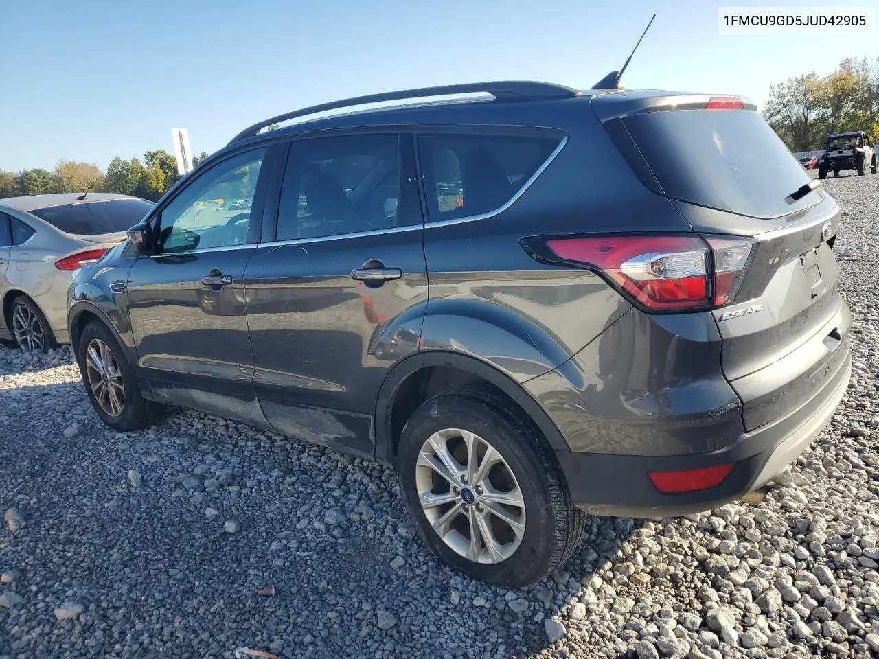 2018 Ford Escape Se VIN: 1FMCU9GD5JUD42905 Lot: 76540104