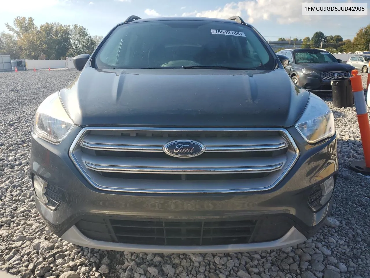 2018 Ford Escape Se VIN: 1FMCU9GD5JUD42905 Lot: 76540104