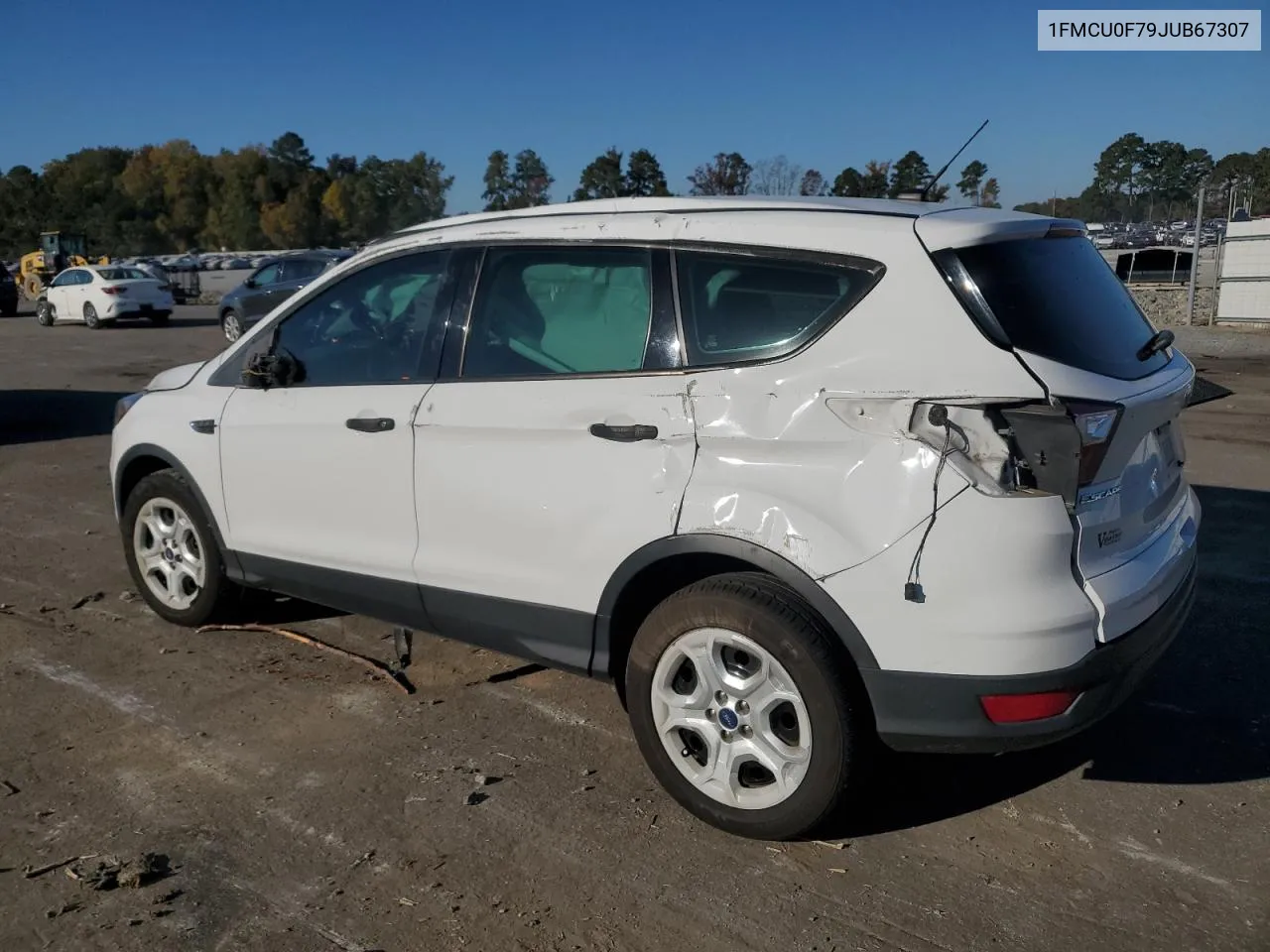 2018 Ford Escape S VIN: 1FMCU0F79JUB67307 Lot: 76664484