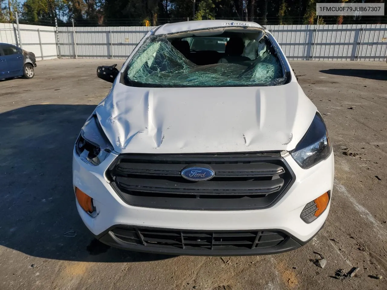 2018 Ford Escape S VIN: 1FMCU0F79JUB67307 Lot: 76664484