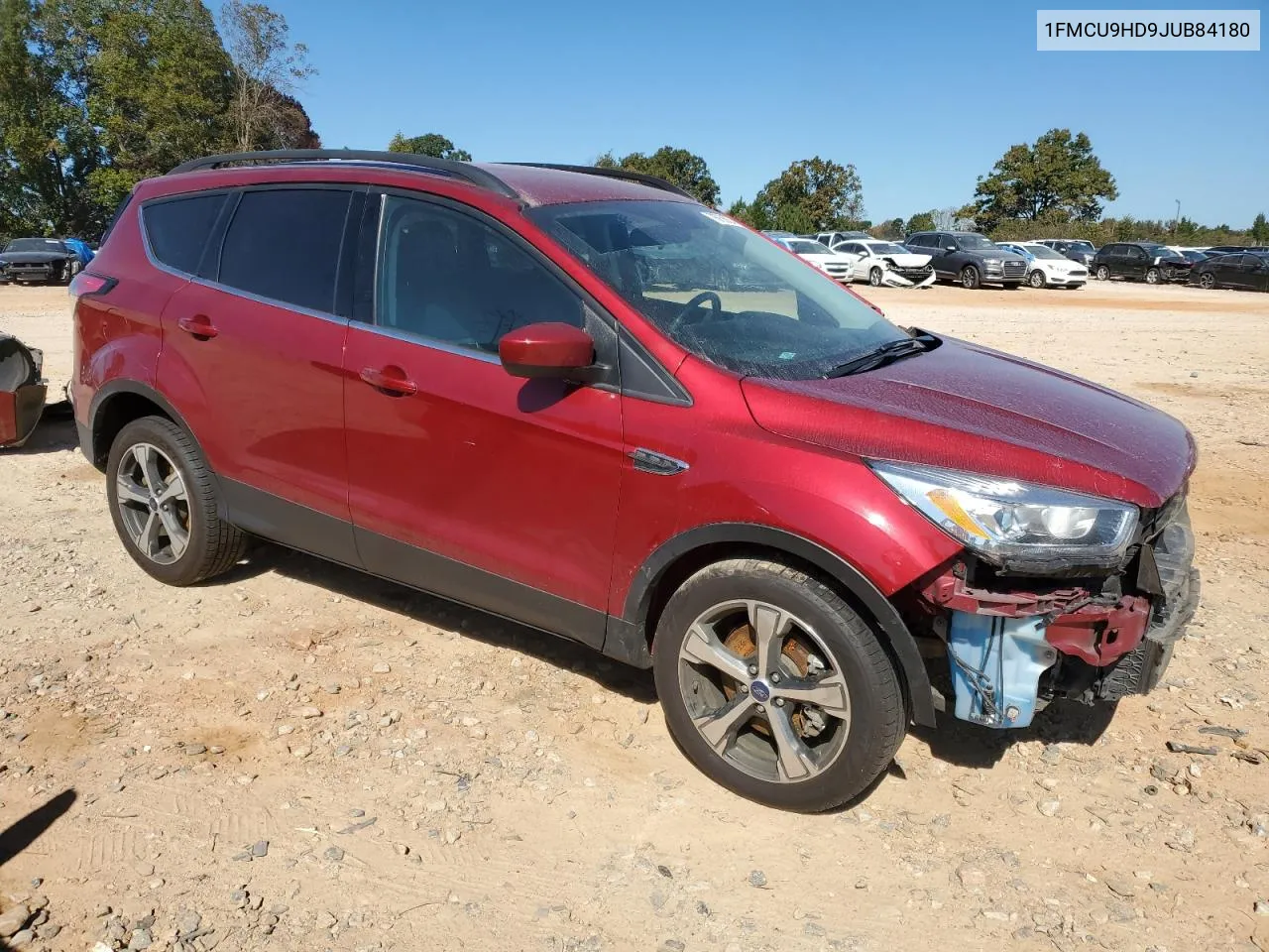 2018 Ford Escape Sel VIN: 1FMCU9HD9JUB84180 Lot: 76756024