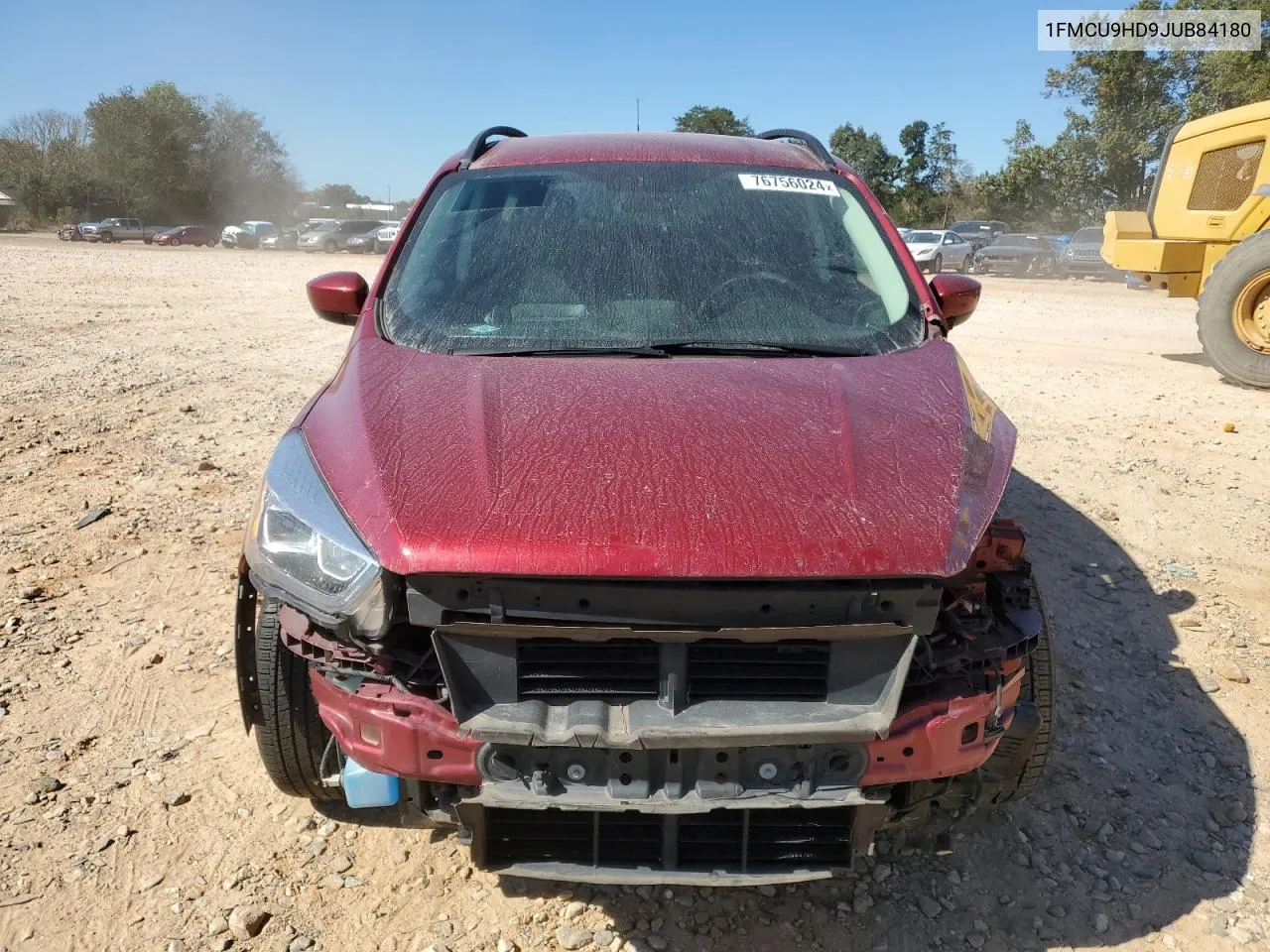 2018 Ford Escape Sel VIN: 1FMCU9HD9JUB84180 Lot: 76756024