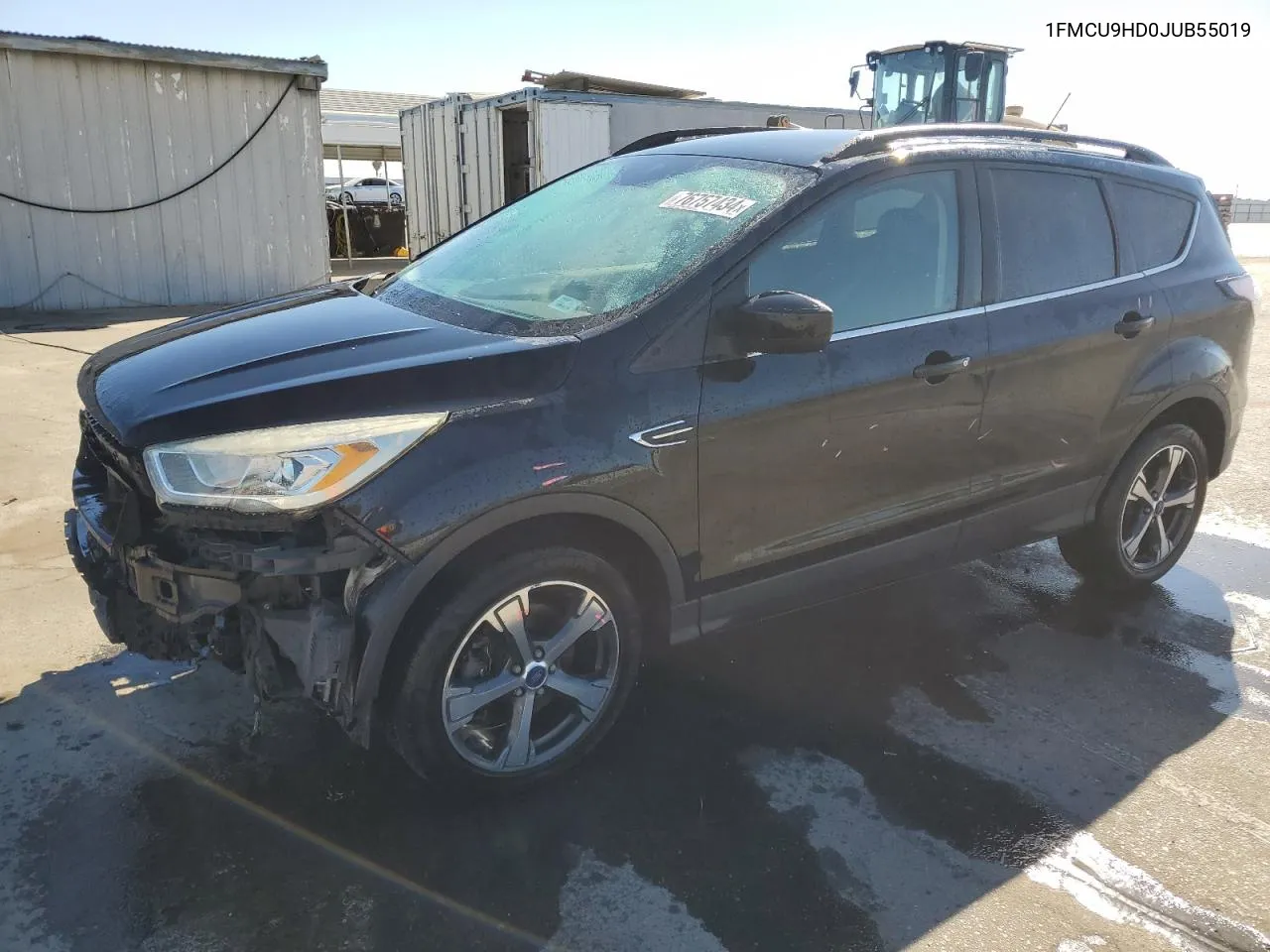 2018 Ford Escape Sel VIN: 1FMCU9HD0JUB55019 Lot: 76757434