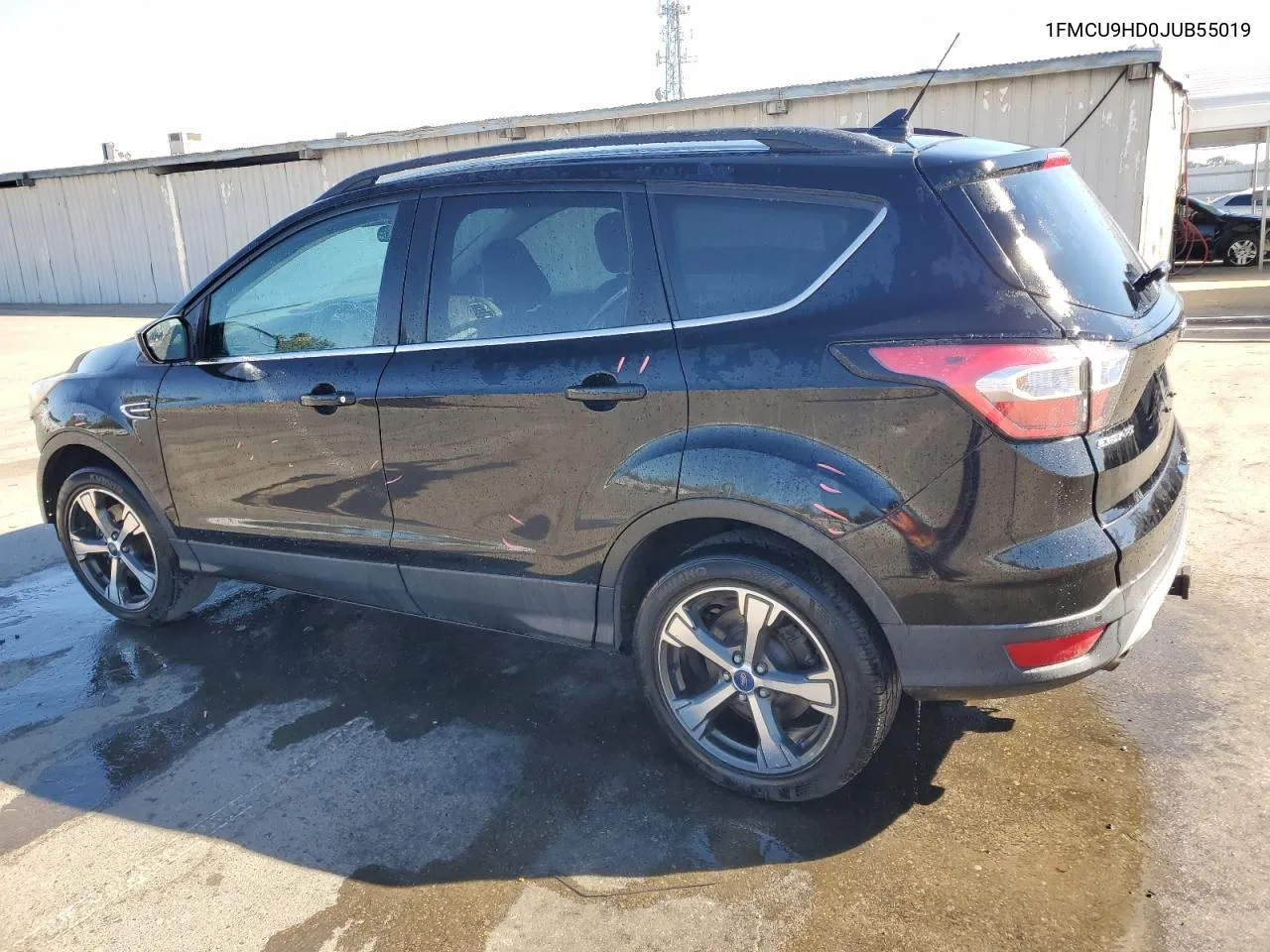 2018 Ford Escape Sel VIN: 1FMCU9HD0JUB55019 Lot: 76757434