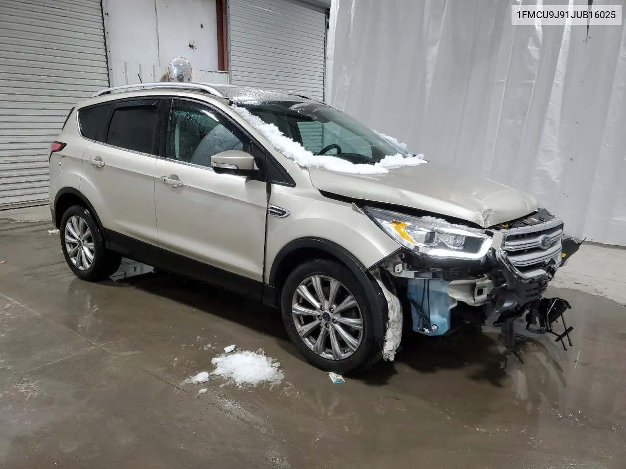 2018 Ford Escape Titanium VIN: 1FMCU9J91JUB16025 Lot: 76776164