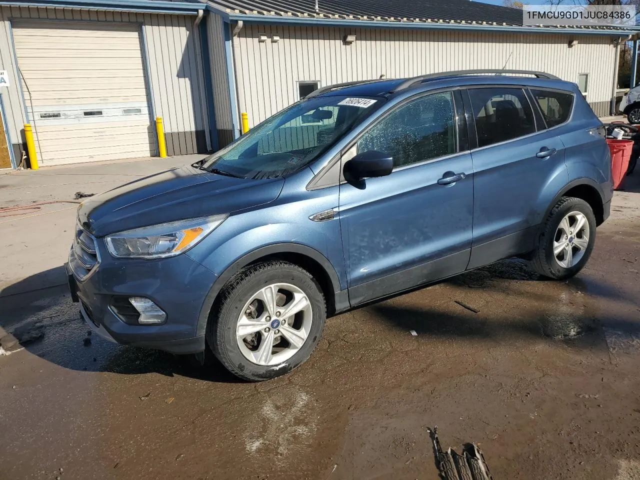 2018 Ford Escape Se VIN: 1FMCU9GD1JUC84386 Lot: 76926414