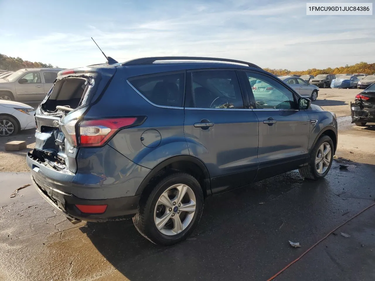 2018 Ford Escape Se VIN: 1FMCU9GD1JUC84386 Lot: 76926414