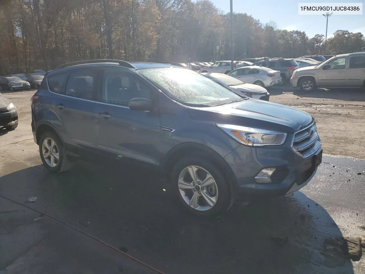 2018 Ford Escape Se VIN: 1FMCU9GD1JUC84386 Lot: 76926414