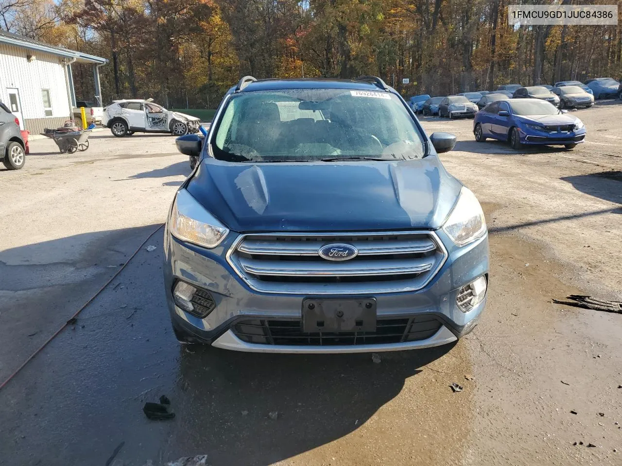 2018 Ford Escape Se VIN: 1FMCU9GD1JUC84386 Lot: 76926414