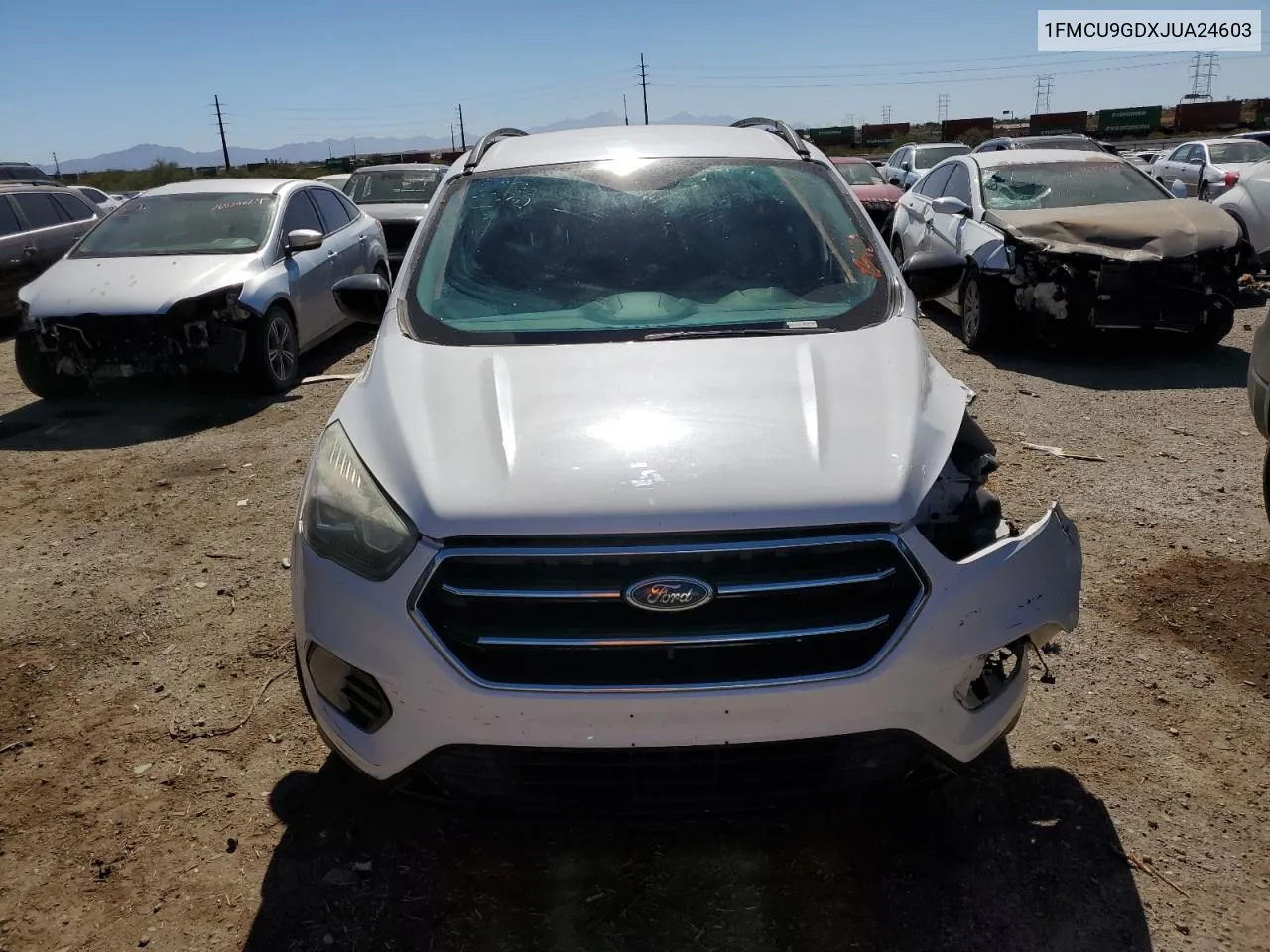 2018 Ford Escape Se VIN: 1FMCU9GDXJUA24603 Lot: 76968404