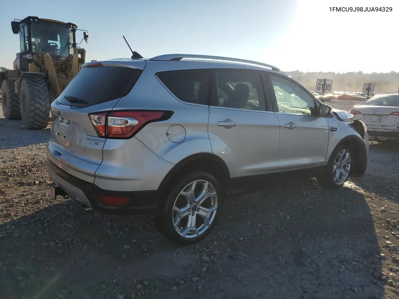 2018 Ford Escape Titanium VIN: 1FMCU9J98JUA94329 Lot: 76970254