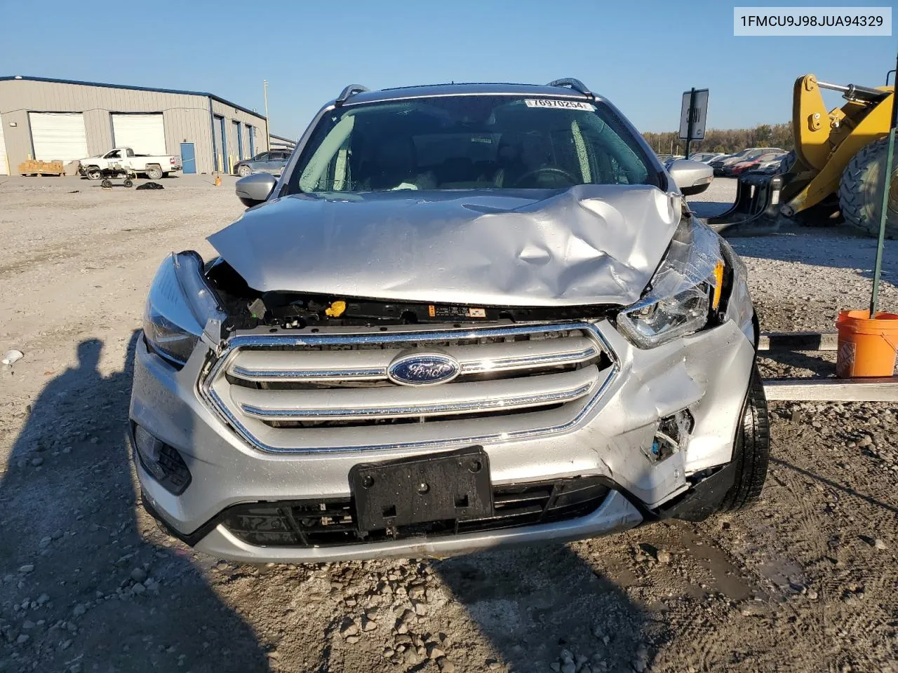 2018 Ford Escape Titanium VIN: 1FMCU9J98JUA94329 Lot: 76970254