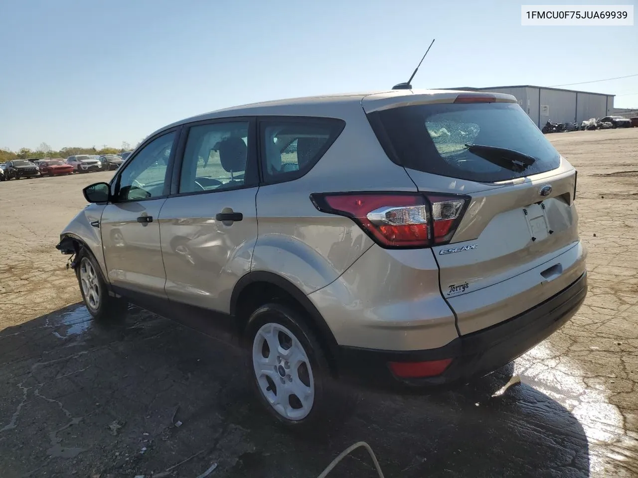 2018 Ford Escape S VIN: 1FMCU0F75JUA69939 Lot: 76984864