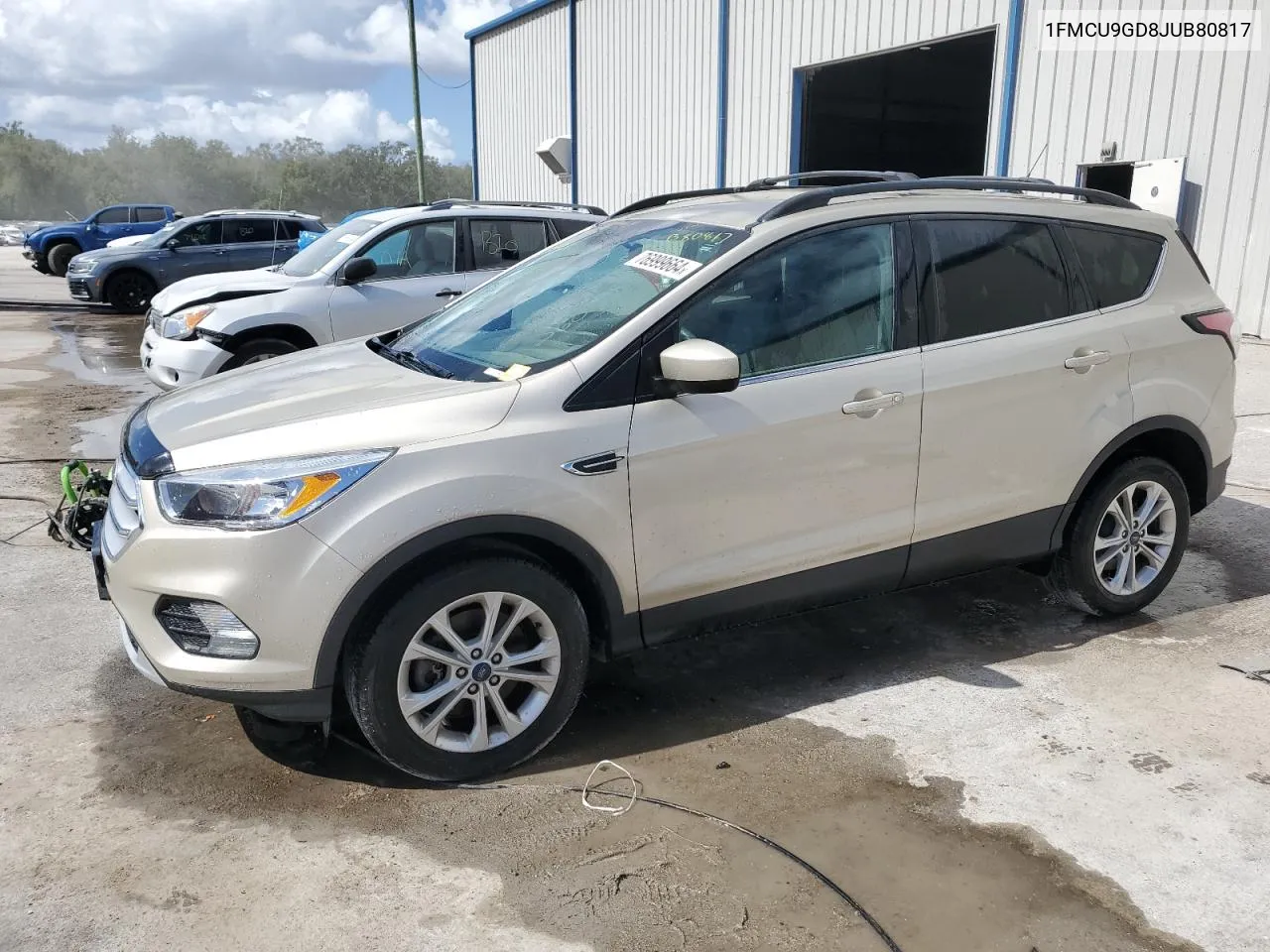 2018 Ford Escape Se VIN: 1FMCU9GD8JUB80817 Lot: 76999664