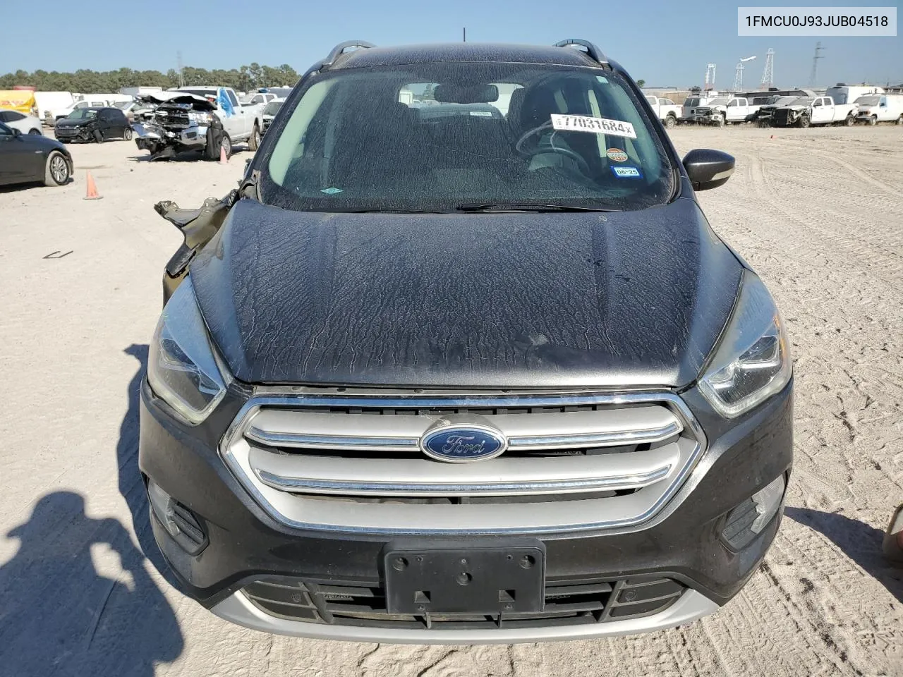 2018 Ford Escape Titanium VIN: 1FMCU0J93JUB04518 Lot: 77031684