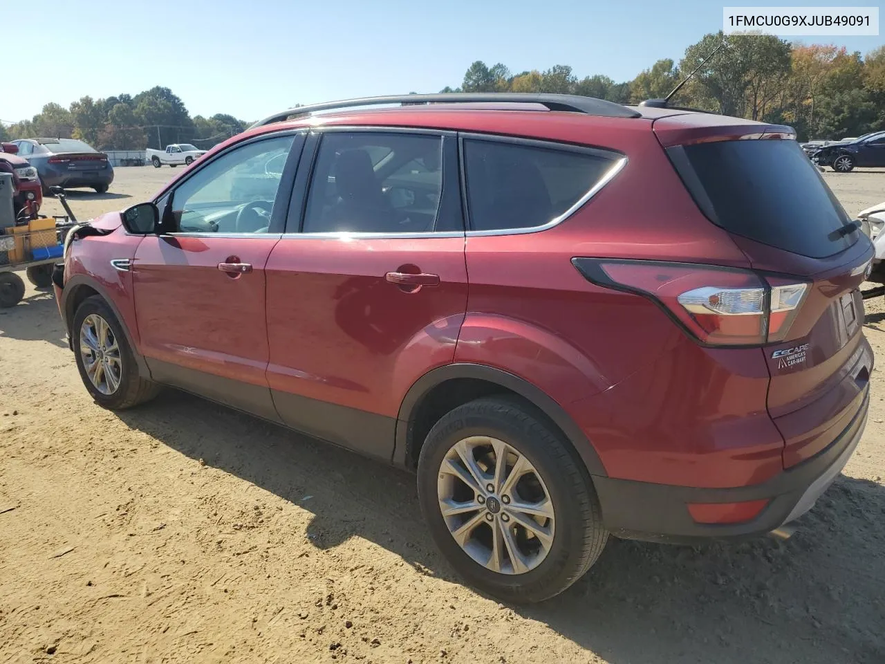 2018 Ford Escape Se VIN: 1FMCU0G9XJUB49091 Lot: 77196434