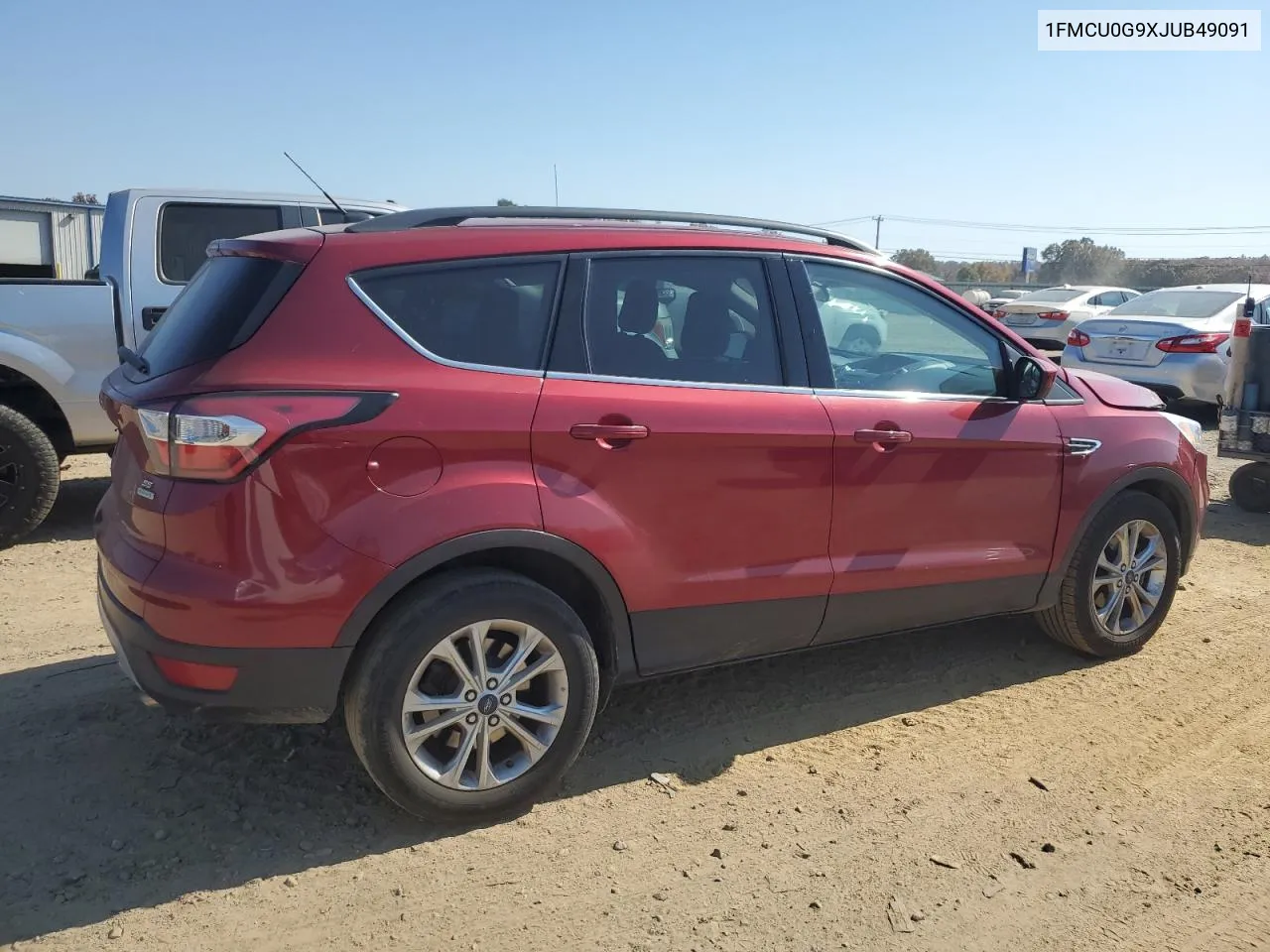 2018 Ford Escape Se VIN: 1FMCU0G9XJUB49091 Lot: 77196434