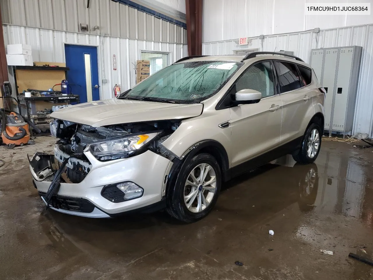 2018 Ford Escape Sel VIN: 1FMCU9HD1JUC68364 Lot: 77197464