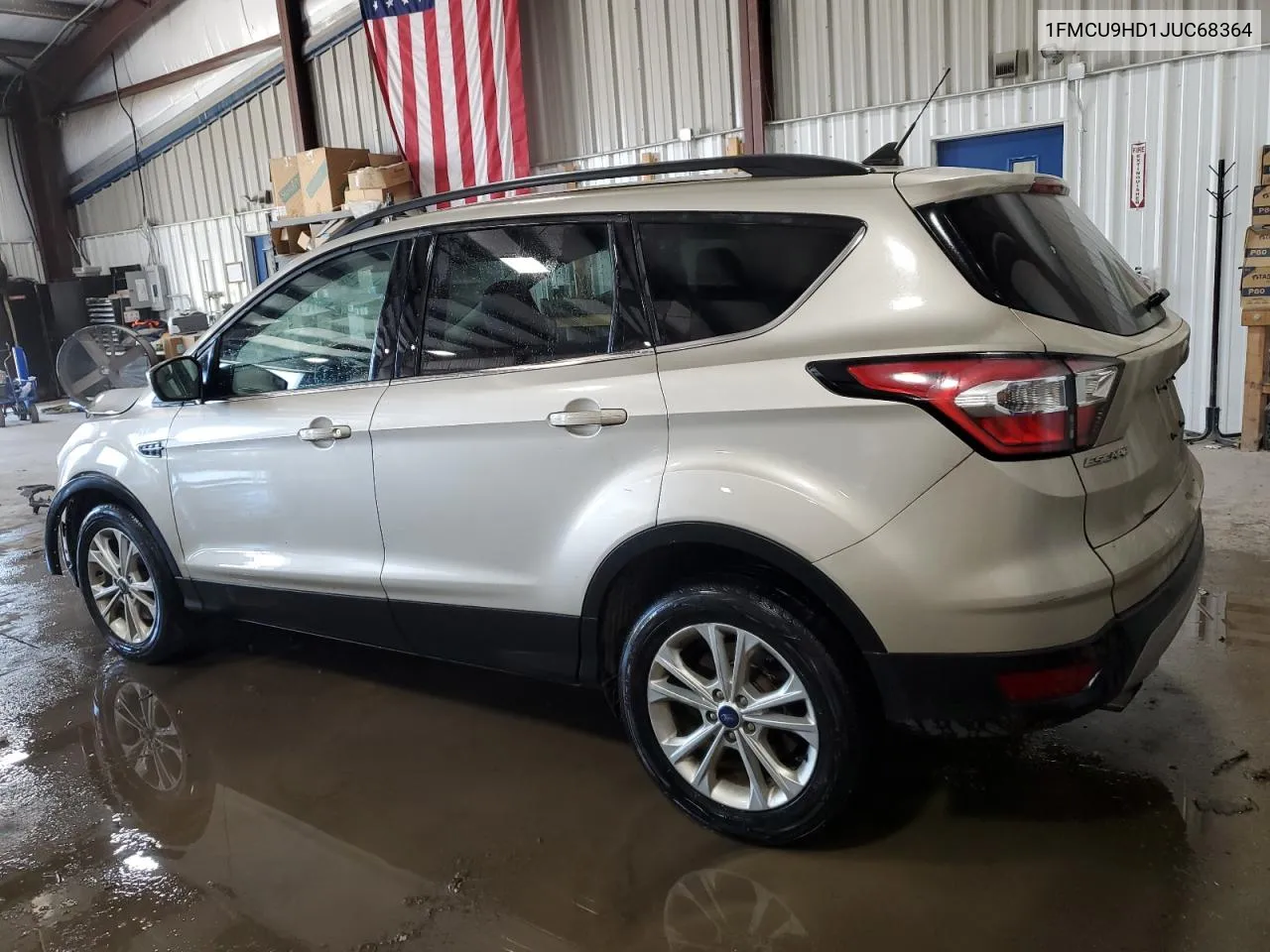 2018 Ford Escape Sel VIN: 1FMCU9HD1JUC68364 Lot: 77197464