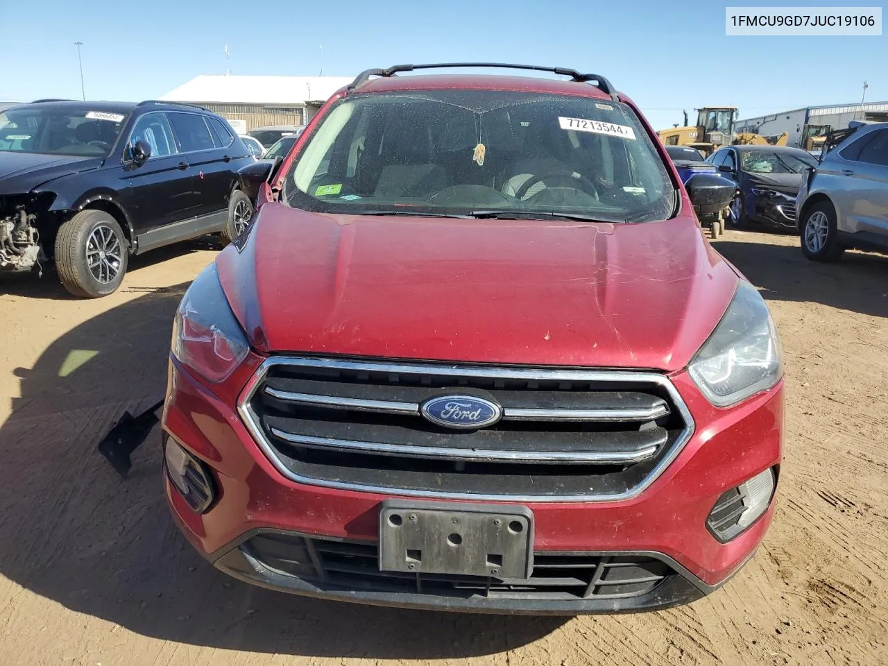 2018 Ford Escape Se VIN: 1FMCU9GD7JUC19106 Lot: 77213544