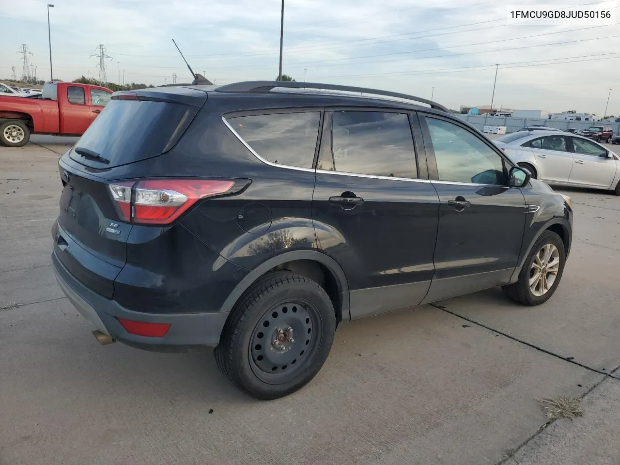 2018 Ford Escape Se VIN: 1FMCU9GD8JUD50156 Lot: 77243744