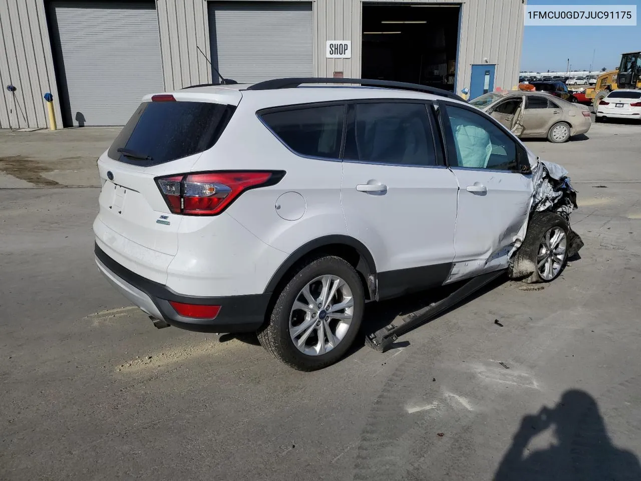 2018 Ford Escape Se VIN: 1FMCU0GD7JUC91175 Lot: 77260724